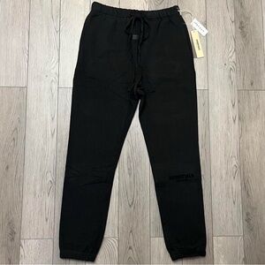 Brand New Authentic Men’s Black Stretch Limo Essentials Fear of God sweatpants